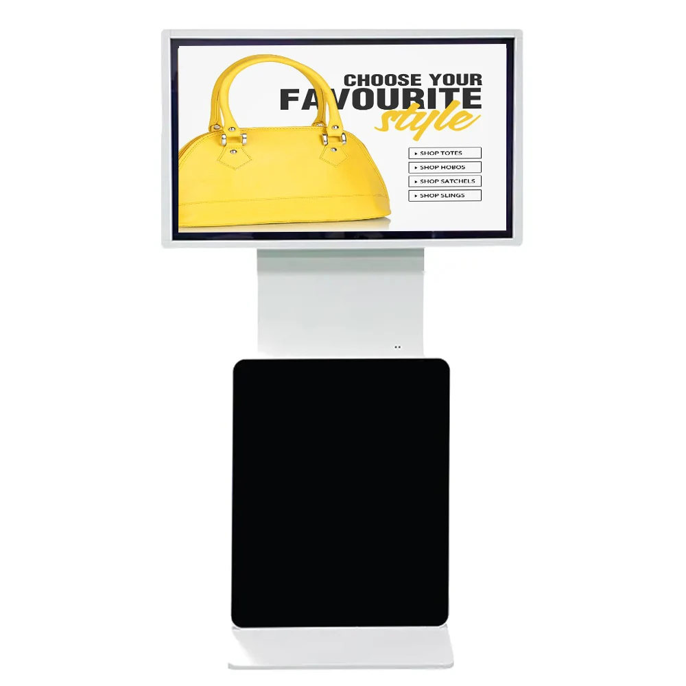

43 Inch Customized Acceptable Rotating Digital Signage Advertising Lcd Touch Screen Display Information Kiosk Digital Signage