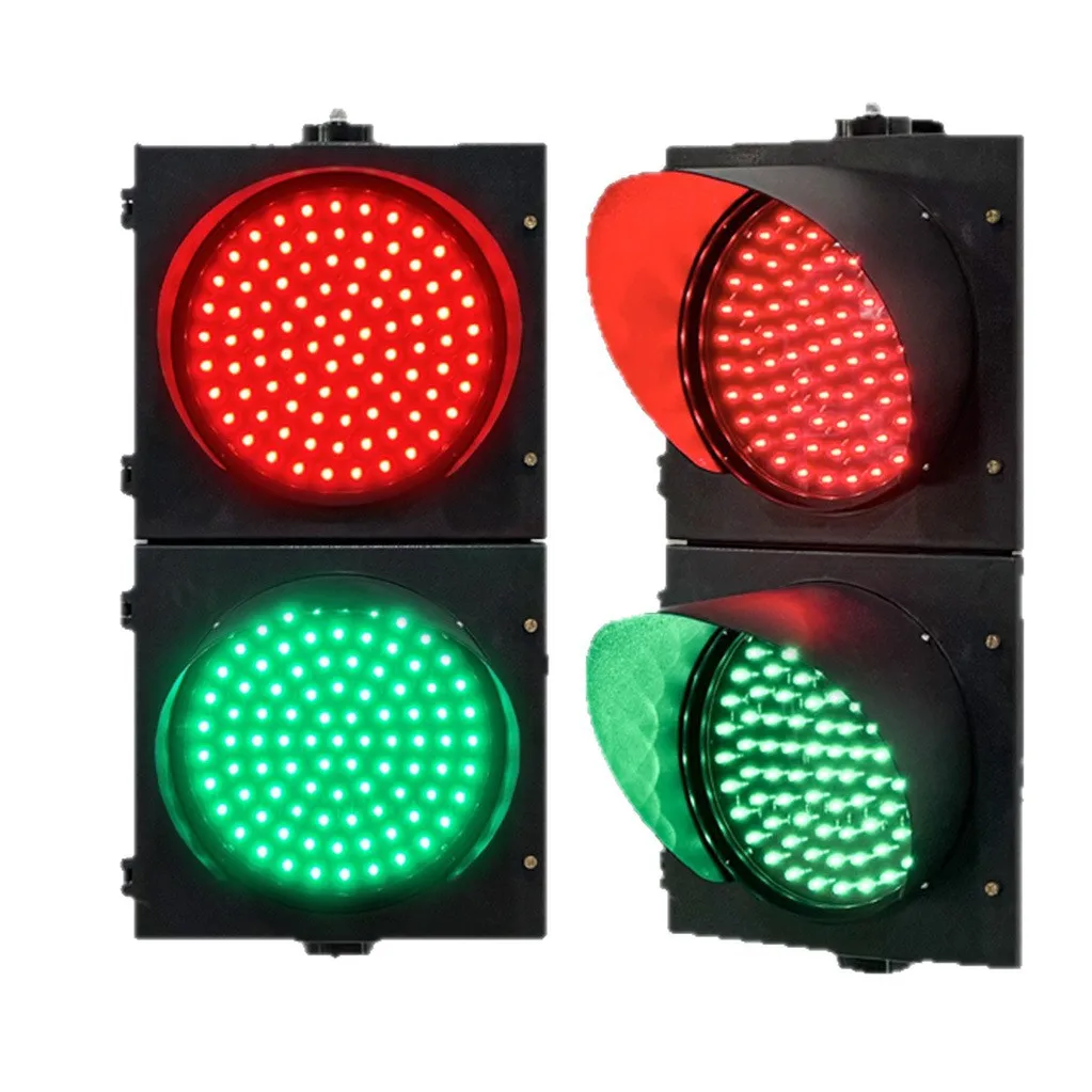 200 Type Red And Green LED Traffic Light For Roadway Products Indicator For Weighing Scale Warning Parking Lot