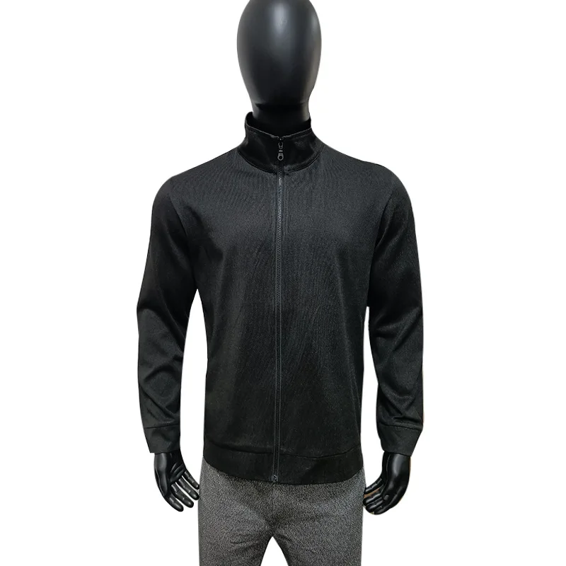 Chaqueta táctica anti-corte EN388 CE transpirable negra ripstop - imagen 2