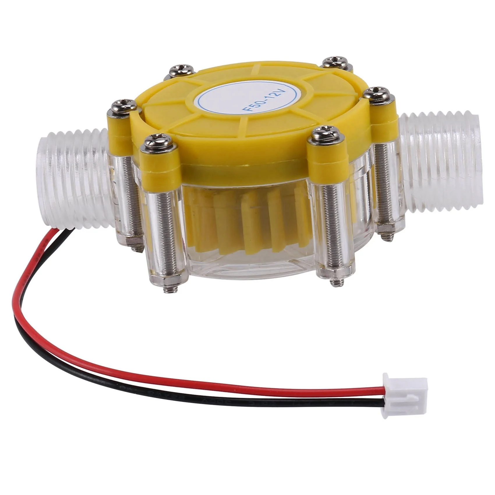 A84X-10W Water Flow Pump Mini Hydro Generator Turbine Flow Hydraulic Conversion