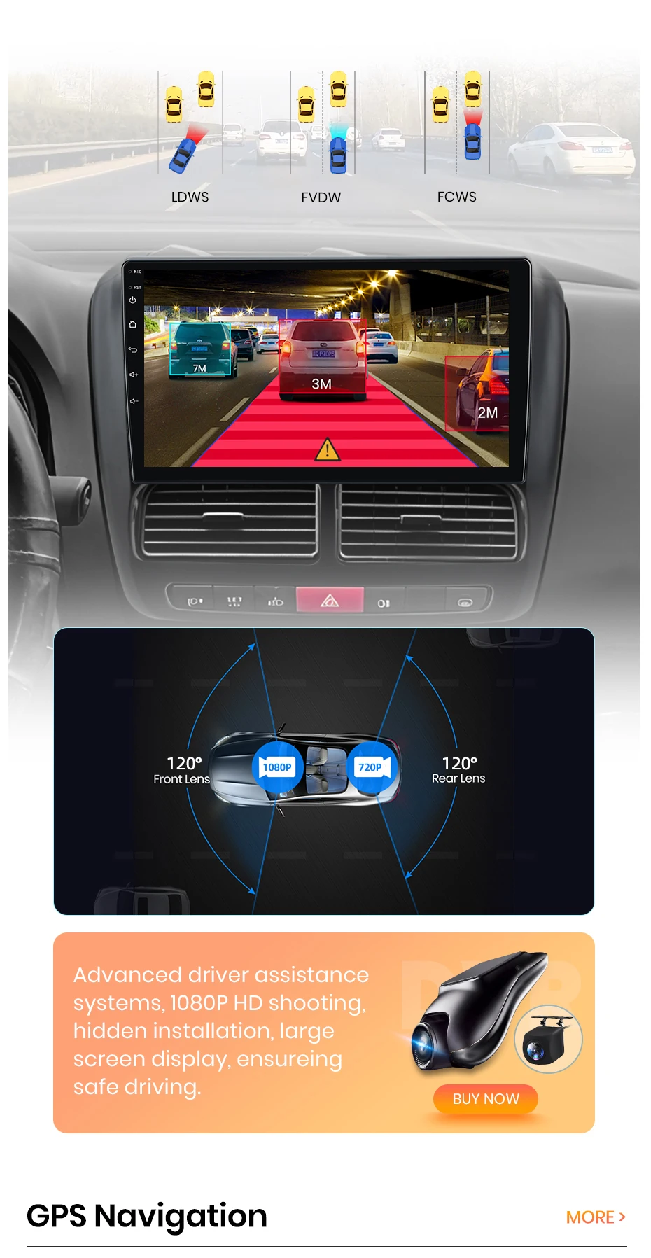 AWESAFE 9-Zoll-Android-Radio für Fiat Doblo 2 2010-2014 Opel Combo 3 2011-2018, kabelloses CarPlay & Android Auto, GPS-Navigation, Multimedia, Unterstützung für Lenkradsteuerung, Subwoofer, Verstärker, Rückfahrkamera, mit CAN-BUS, Plug-and-Play, DAB+, digitales Autoradio, 2 DIN, RDS – Detail 24