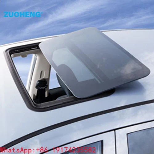 

Auto Parts Sunroof Size 860*495mm Aftermarket Electric Universal Sunroof Car Skylight Glass Car Windows Factory Wholesale SC100