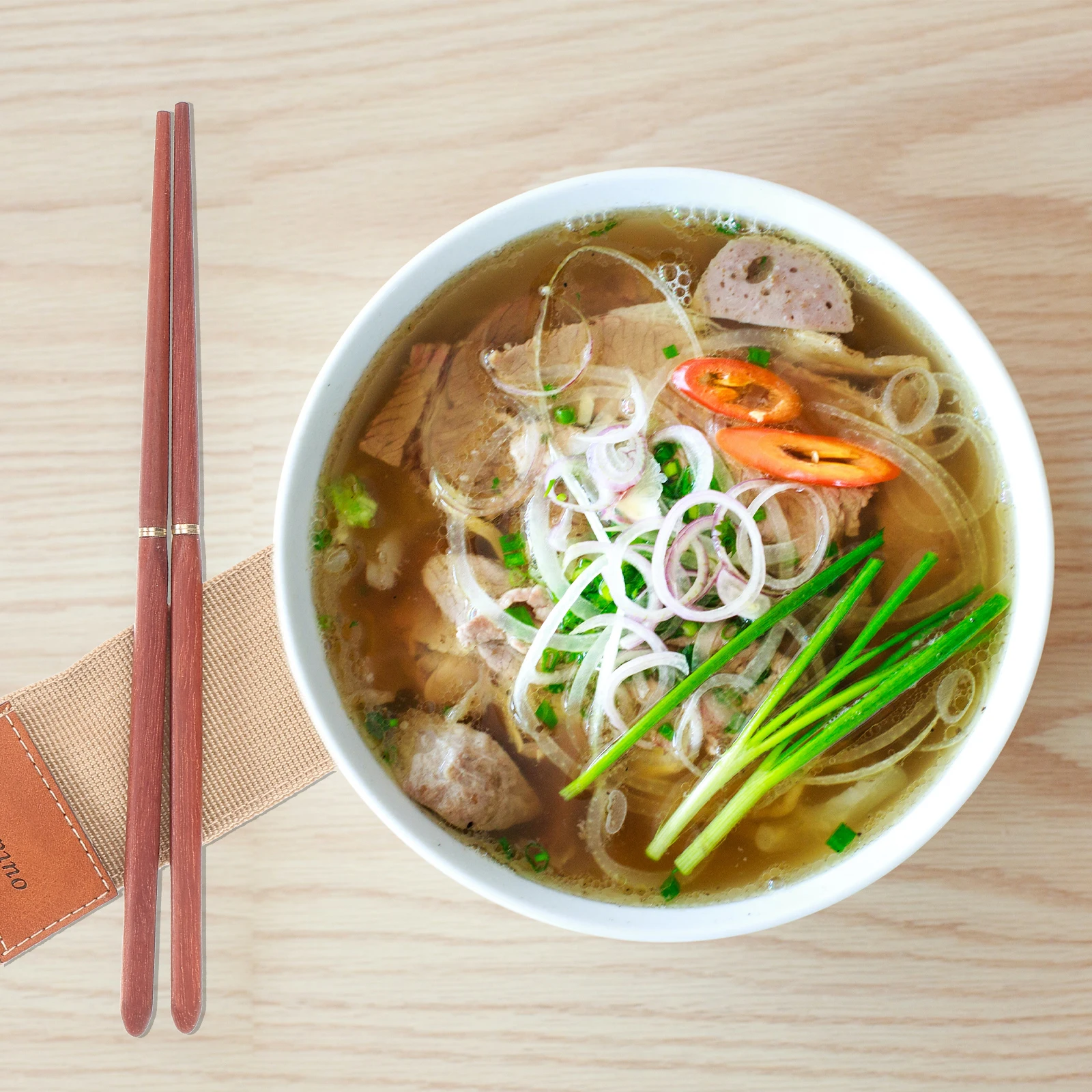 

Foldable Wooden Chopsticks Portable Anti-Scalding Tableware Home Outdoor Camping Lightweight Smooth High Wear