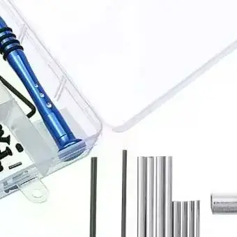 Metal Upgrade Retrofit Screw Tool Set Convenience Kit for WLtoys 144010 RC Vehicles - Easy Installation Kit