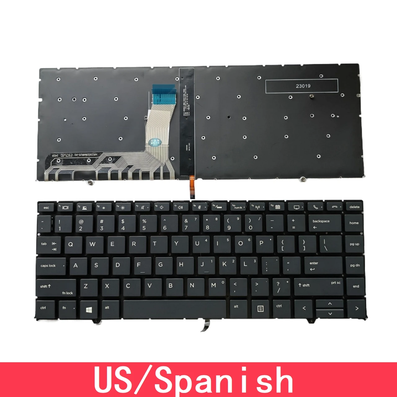 

Замена клавиатуры ноутбука HP EliteBook 1050 G1 ZBook Studio G5, США, испанская, с подсветкой