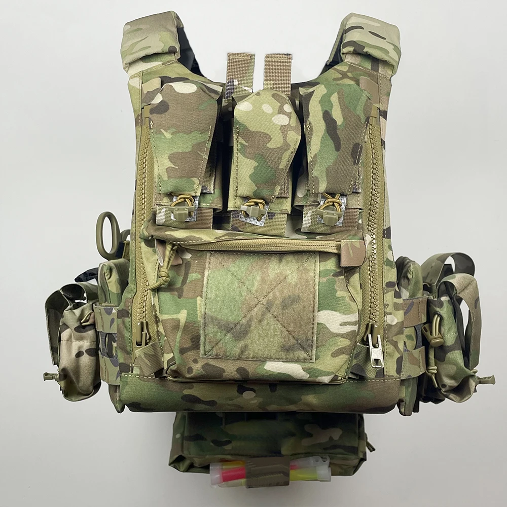 Full Set of Camouflage Tactical Equipment Helmet Vest Airsoft Outdoor Training Combat Vest Suit for CS Cosplay Hunting Shooting
