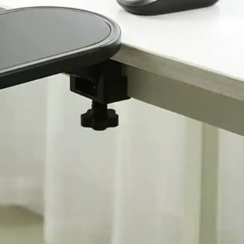 Computer Arm Rest For Desk Adjustable Ergonomic Wrist Rest Support For Keyboard Armrest Extender Rotating Mouse Pad Holder