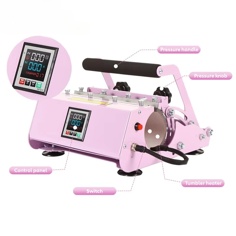 

11-30oz Baking Cup Machine Multifunctional Mug Hot Stamping Machine Thermal Sublimation Mug Heat Press Machine