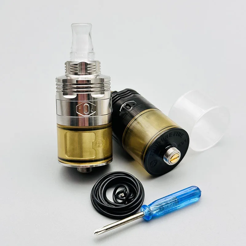 DSX 415 S61 v2 نمط بواسطة أربعة واحدة خمسة MTL RTA 22 مللي متر 3.0 مللي ملف واحد قابل لإعادة البناء قابل للتعديل العلوي ملء تدفق الهواء ضبط تفتيت
