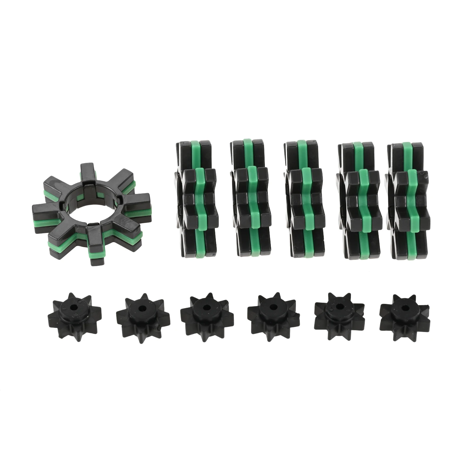 6 Sets Car Column Steering Motor Ring Gear Elastic Coupling Gears Kit for Toyota Camry Corolla Lexus Levin Alphard #45254-28040