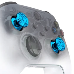eXtremeRate Custom Metal Thumbsticks Analog Stick Joystick Buttons for Xbox Core Wireless Controller, for Xbox One S/X/Elite