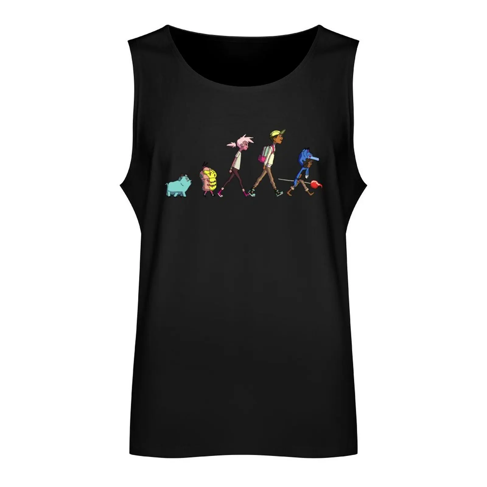 Wolf, Benson, Kipo, Dave, Benson - Kipo And The Age Of Wonderbeasts Tank Top sleeveless t-shirts for men singlet for men