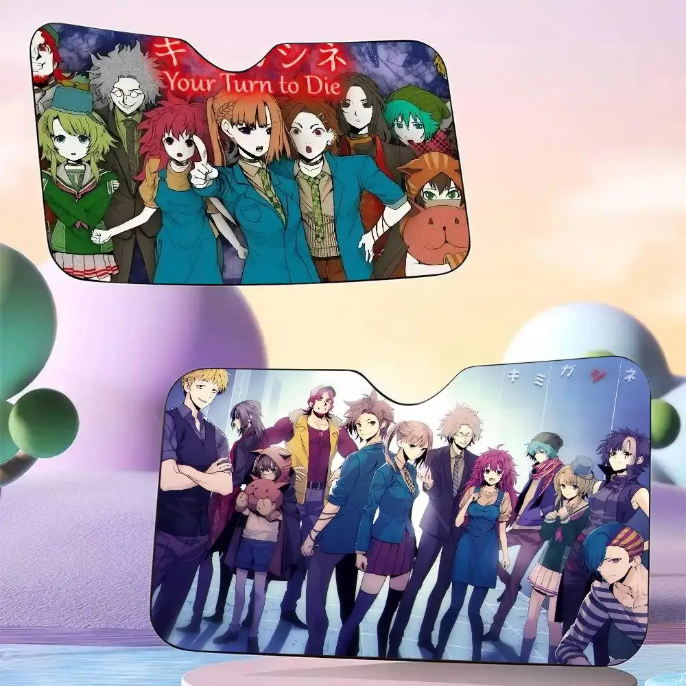 

Универсальный солнцезащитный козырек-блокиратор для автомобиля Game Your T-Turn To Die