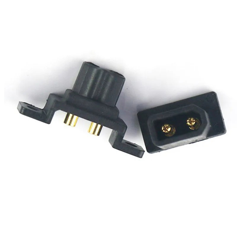 2/5 Pasang Amass XT30G Konektor Steker dengan Sekrup Konektor Perempuan Laki-laki untuk RC Quadcopter FPV Balap Drone Baterai Lipo