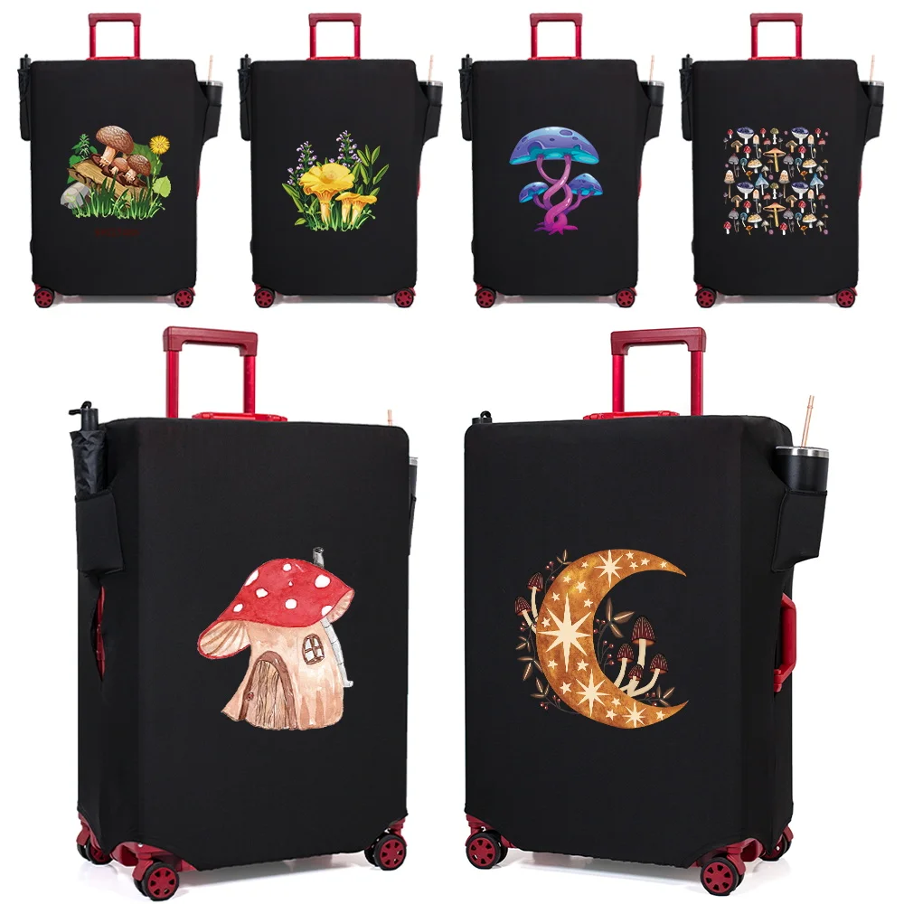 Protection Luggage Cover Bag Travel Accessories Luggage Dust Elastic Multi Pocket Mushroom18-32Inch Supplie Pull Rod Box Covers