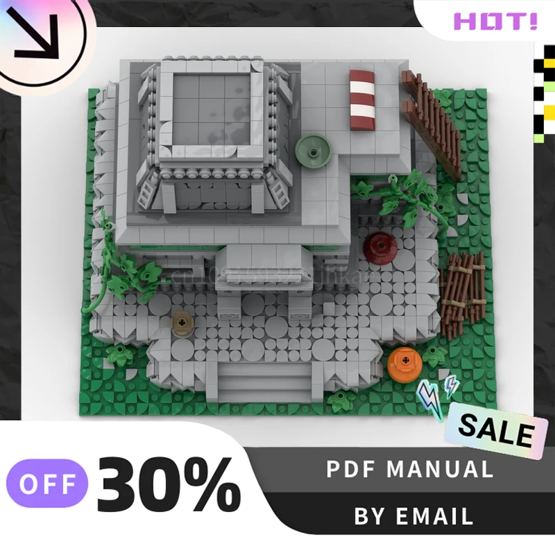 [1981 pièces] personnalisé MOC Empires maison 2 blocs de Construction créatifs ensemble STEM jouets bricolage Construction modèle Kit cadeaux d'anniversaire