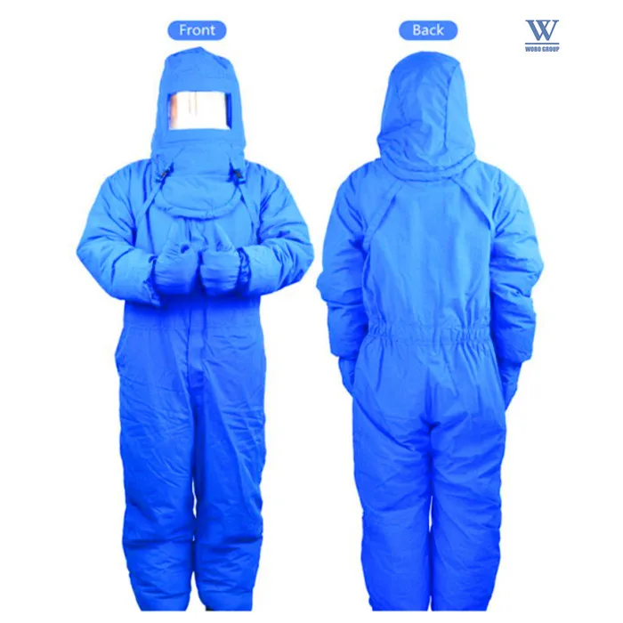 

Safety Work Liquid Nitrogen Working Protection Clothes Boots Thermal Clothing Suit For Lab