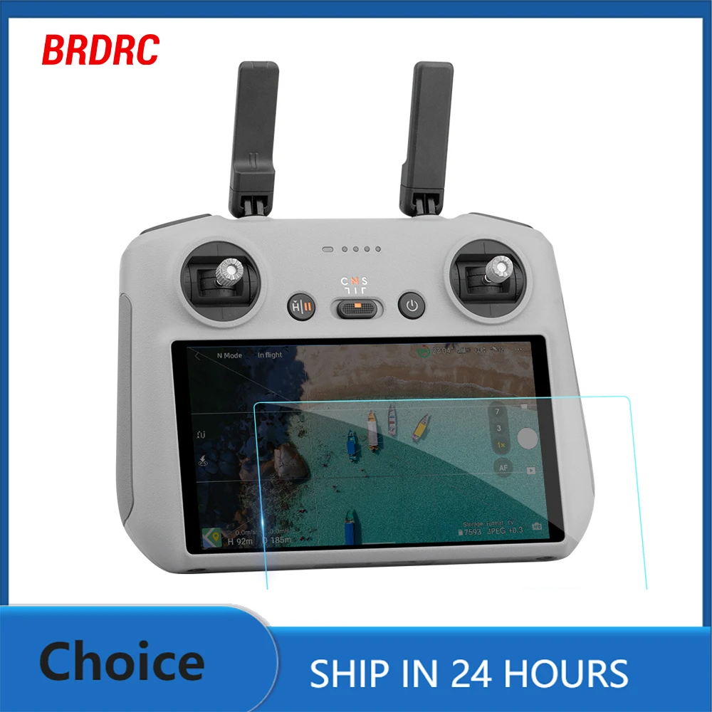 BRDRC AR Screen Film for DJI Mini 4 Pro/Mavic 3 /Mini 3/Air 3 Drone RC/RC 2 Remote Control Screen Full Cover HD Film