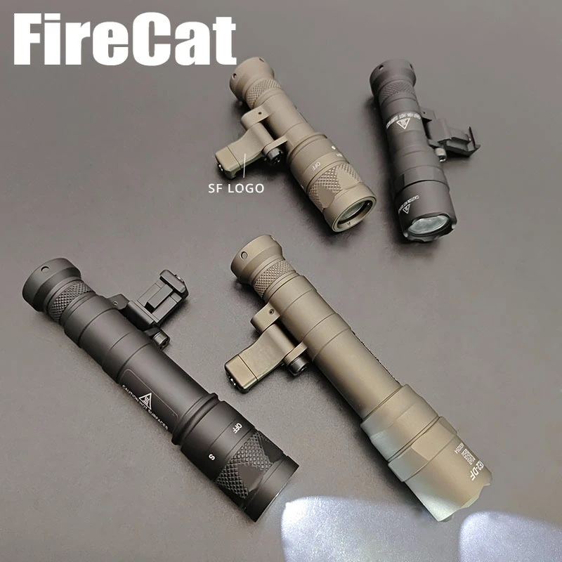 Airsoft Flashlight M640V M640DF M340V LED Strobe Or 1400 Lumens High-Power Weapon Scout Light Fit 20MM Rail Tactical Spotlight