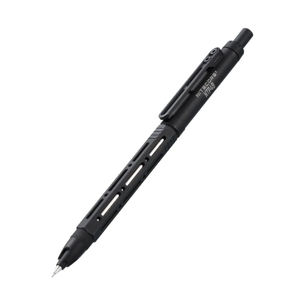 

NITECORE NTP48 Titanium Alloy Mechanical Pencil outdoor self-defense Pen For Cartooning, Sketching or Daily Writing