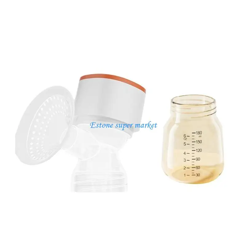 

090B Comfortable Breast with Different Massage Function and Adjustable Suction Levels, Portable Milk Extractor 180ml