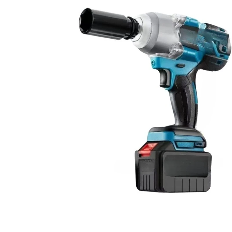 

Brushless electric wrench high torque lithium battery impact auto repair wood shelf tool strong wind