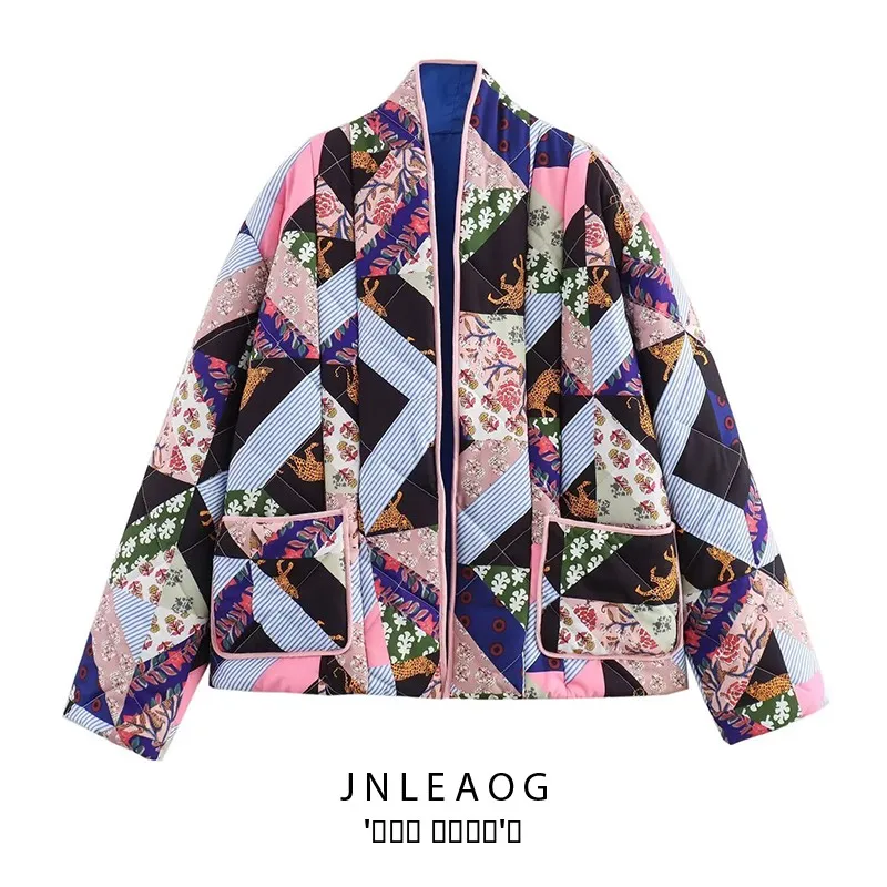 

JNLEAOG Faionable Loose Cotton Jaet Women's Street Sle round Ne Zipper Closure Long Sve Hooded Pure Color Design