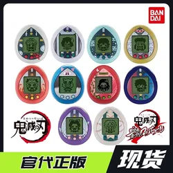 Bandai tamagotchi demônio slayer animais de estimação eletrônicos kisatsutaichi tanjiro nezuko virtual brinquedos para crianças presente criativo presentes