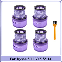 Dyson V11 V15 SV14 akülü çubuk elektrikli süpürge yıkanabilir yedek filtre bölüm No.970013-02 vakum filtresi