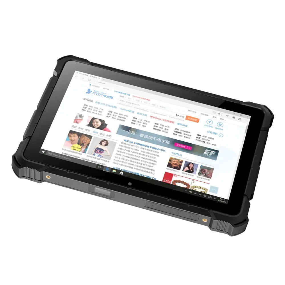 PiPO X4R 10.1" Tablet robusto impermeabile IP67 per Android industriale Rockchip 3399 con impronta digitale e scanner 2D GPS