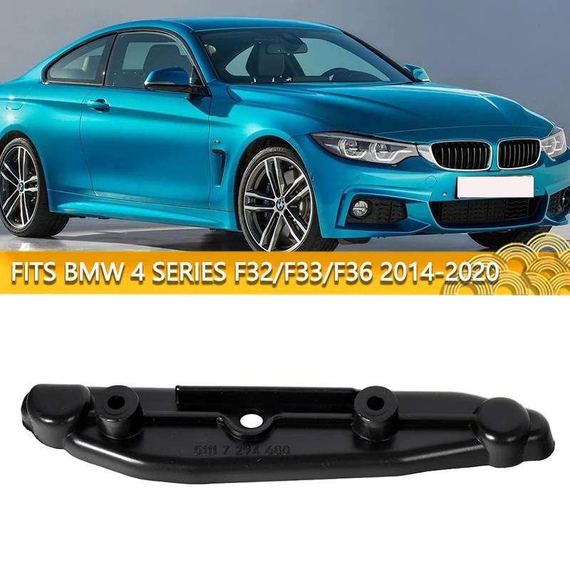 

Для BMW F32 F33 F36 420i 425i 428i 430i 440i 2014-2020: Верхняя боковая накладка переднего бампера, правая сторона, 51117294680