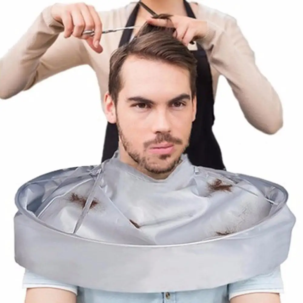 Barber Gown Cape Convenient Easy To Use Time-saving Top-rated Stylish Innovative Adjustable Haircutting Cloak Salon Protective