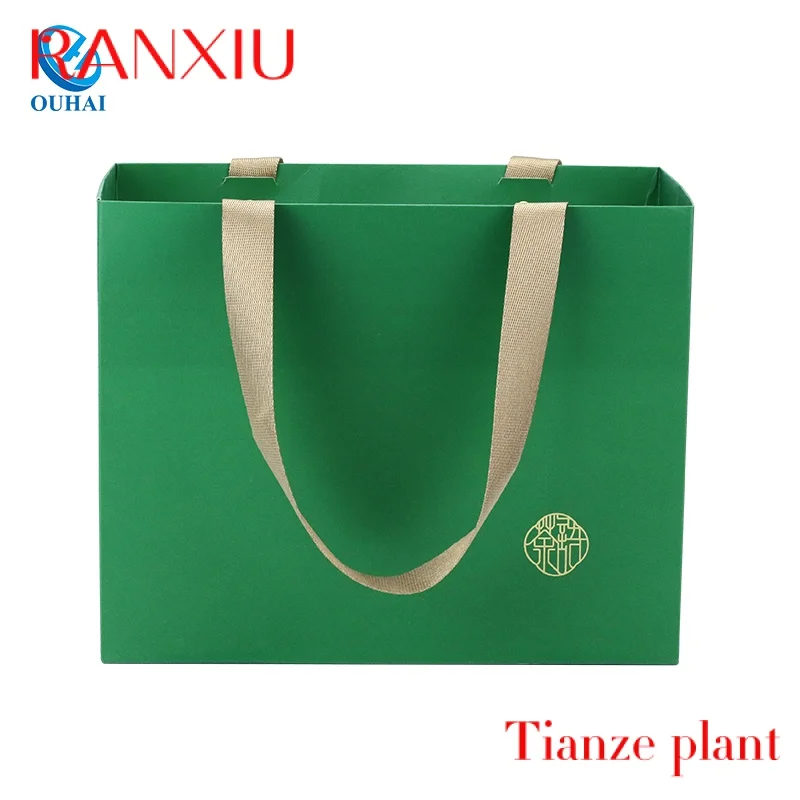 Custom Cheap Price Luxury Famous Gift Custom Printed Shopping Paper Bag With Your Own Logo