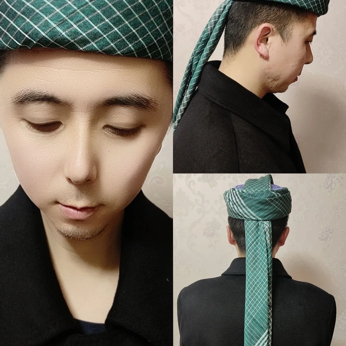 Muslim Caps For Men Scarf Headscarf Freeshipping Islamic Kerchief Hijab Saudi Arabia Jewish Turban Headwraps Pakistan 05281