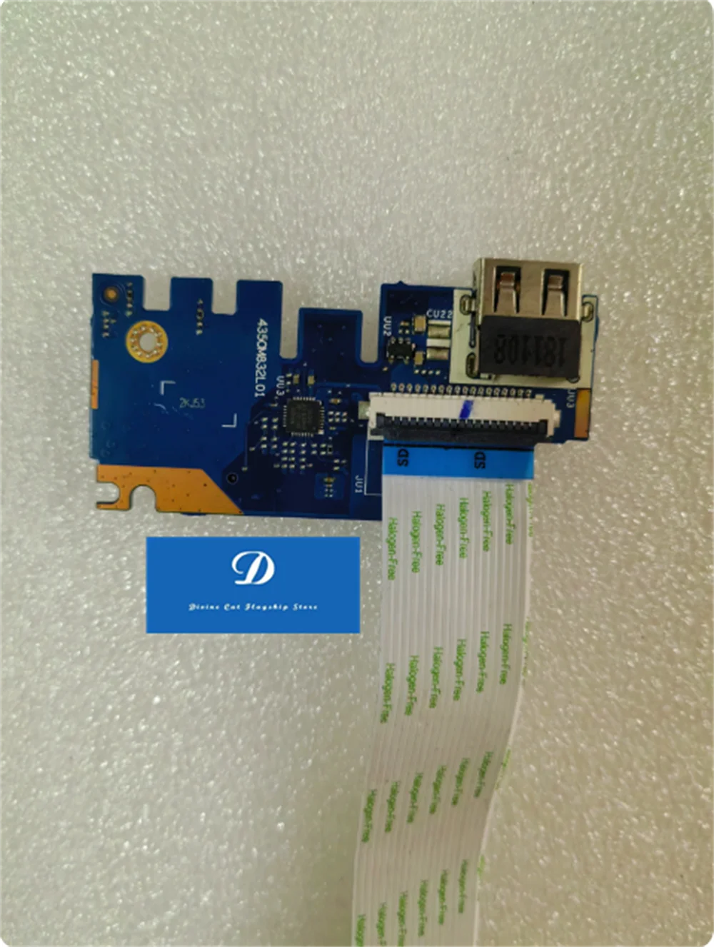 FOR HP 15-DA 15-DB LS-G071P USB SD Card Reader Interface Board W Cable