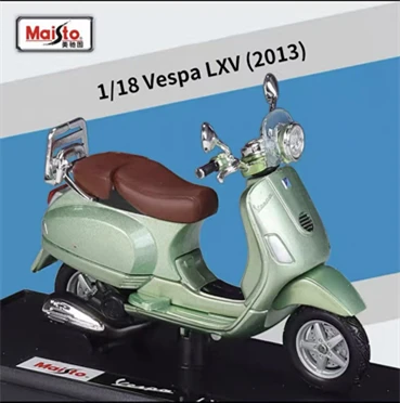 Maisto 1:18 Vespa GT3 300 Alloy Motorcycle Model Simulation