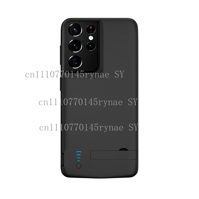 

Чехол-зарядное устройство на 10000 мАч/20000 мАч для Samsung Galaxy S21, ультратонкий, противоударный, силиконовый, с функцией Power Bank