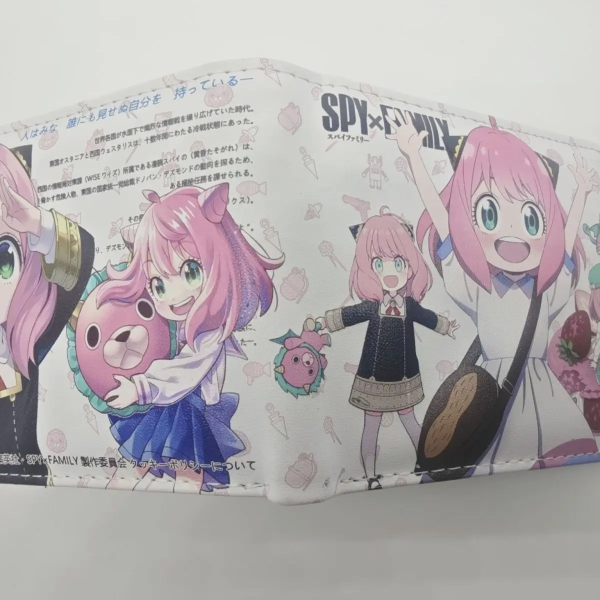 Spy X Family Anya Cartoon Merchandise 3D Pop-Up Wallet Student Birthday Gift Anime Anime