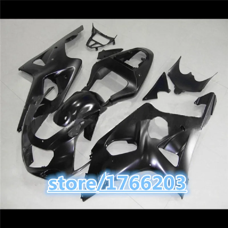 

New ABS full black fairings for suzuki gsxr1000 00 01 02 bodywork fairing kit GSXR 1000 2000-2002 fairing