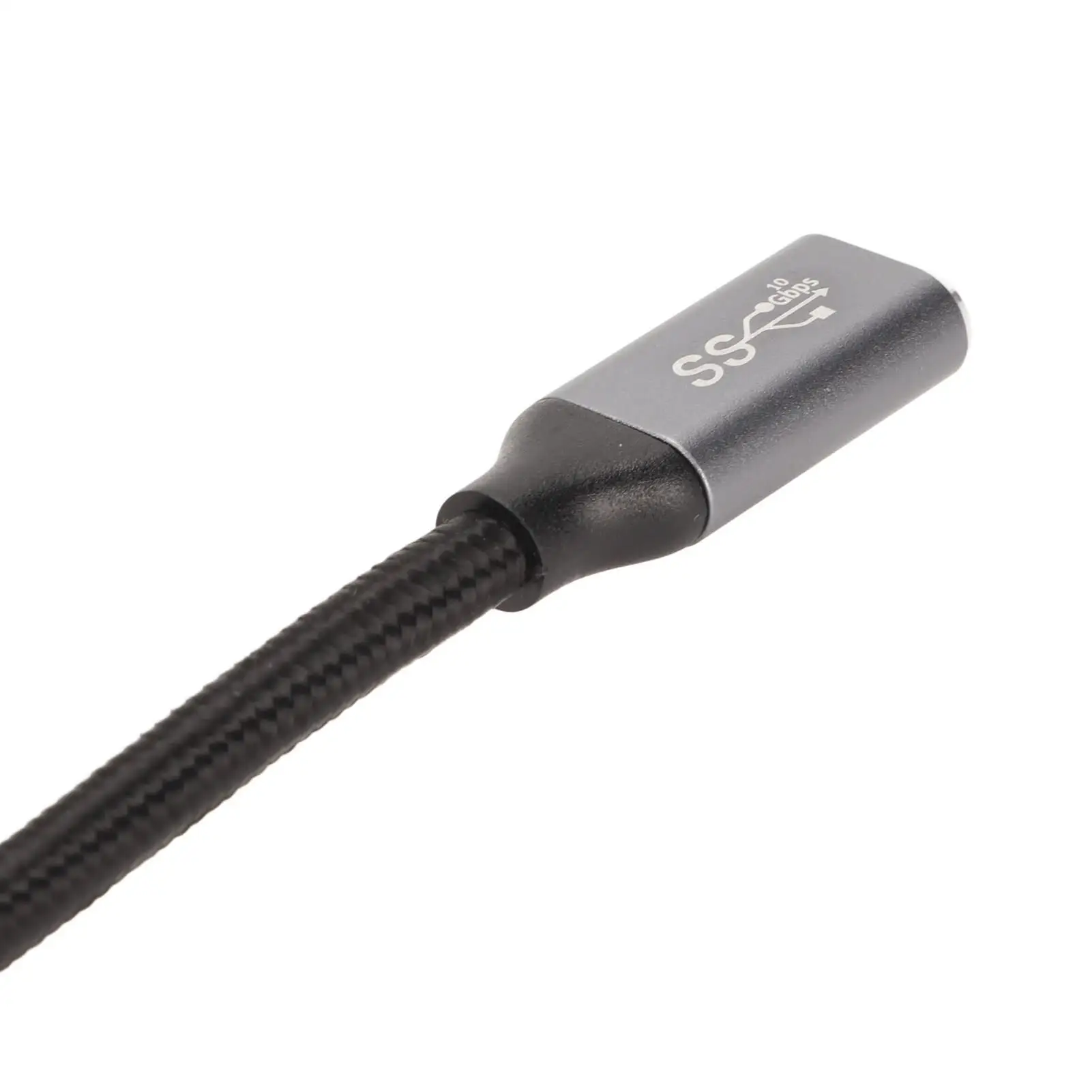 Cable USB C 3.1 macho a hembra 100W Carga rápida 10Gbps 4K 60Hz Compatible con consolas de juegos y dispositivos