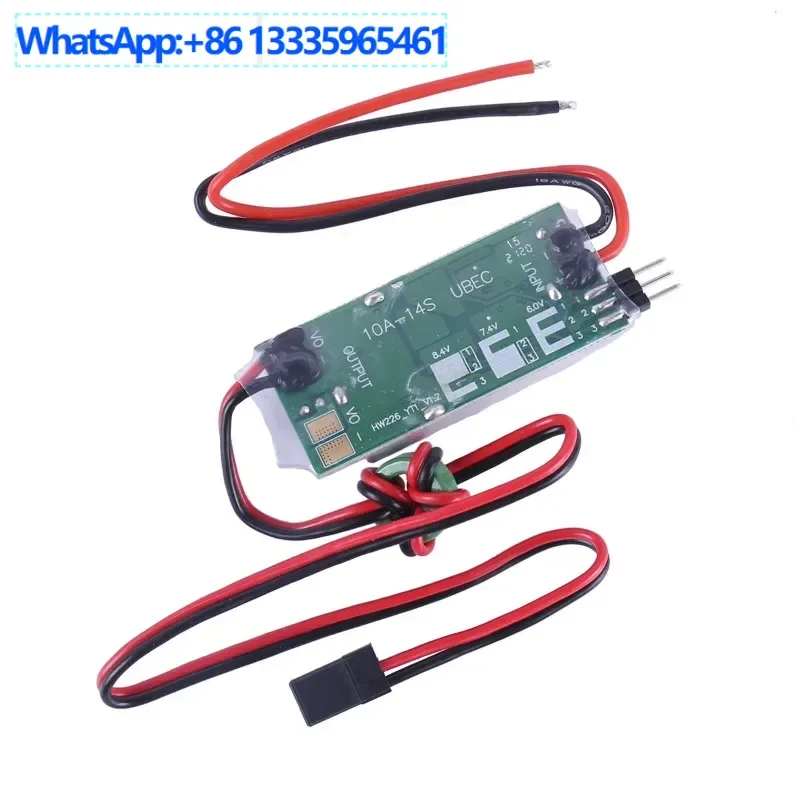 

Hobbywing 10A ubec output 6v 7.4v 8.4v Support 3-14s lithium battery, high voltage