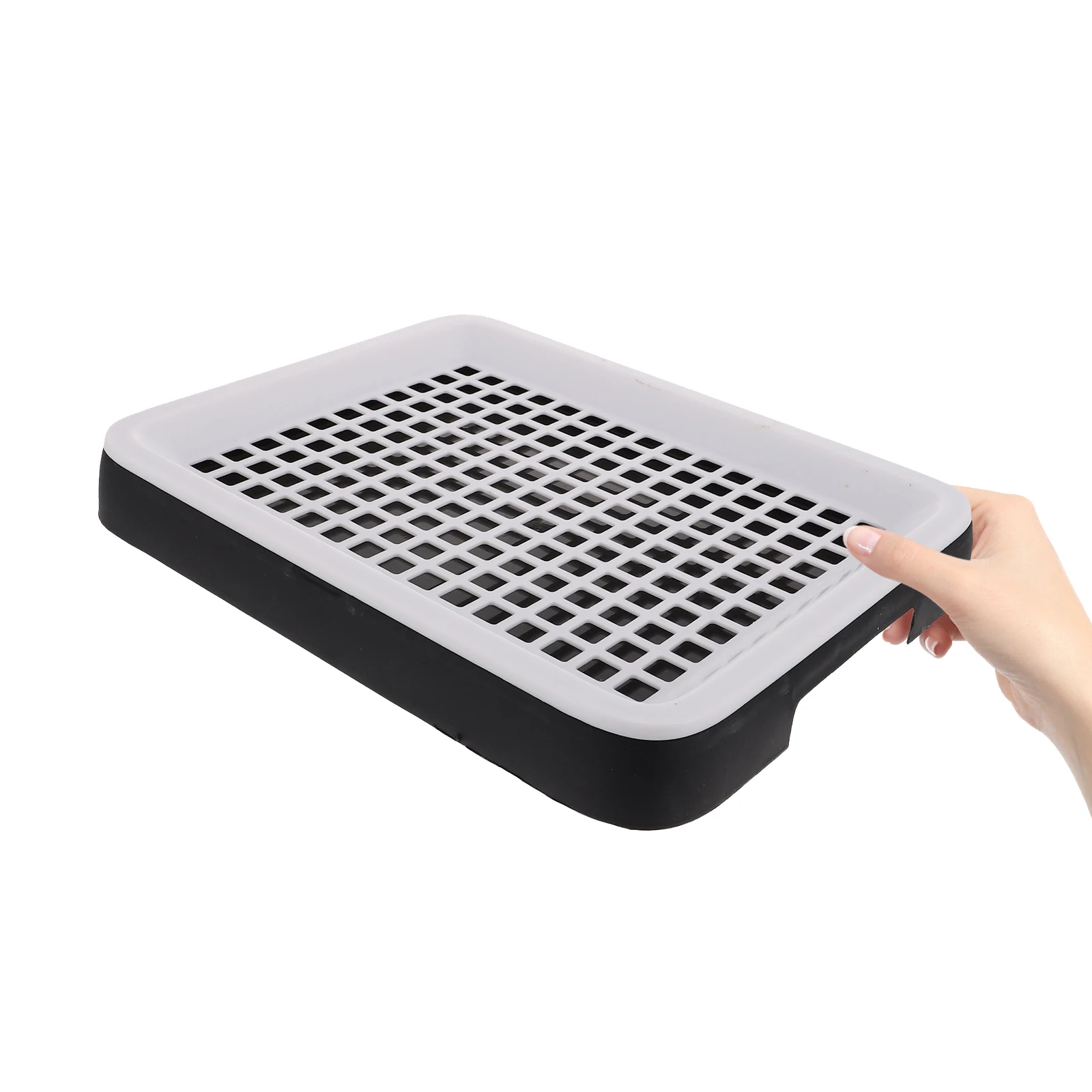 

Pet Cleaning Litter Box For Rabbit Guinea Pig Plastic Bunny Toilet Training Potty Anti-Fall Small Animal Cage Supply