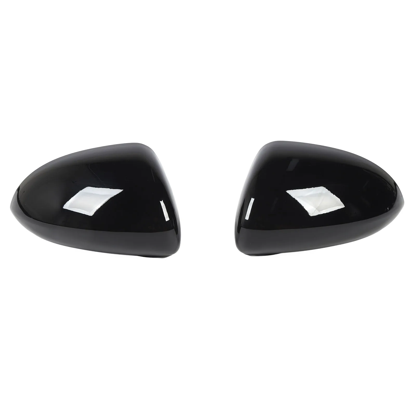 1Pair Door Mirror Covers Left Right Protective Stylish Waterproof Rearview Mirror Cap Covers Replacement For Vauxhall Corsa D E