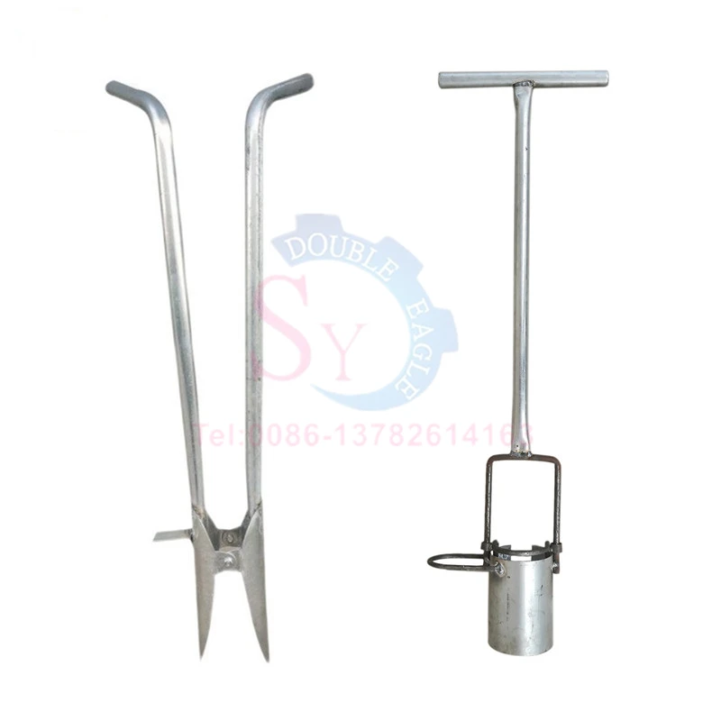 

Double Handle Duckbill Shaped Seedling Planter Transplanter Digger Tool Manual Potato Watermelon Young Plant Planting Machine