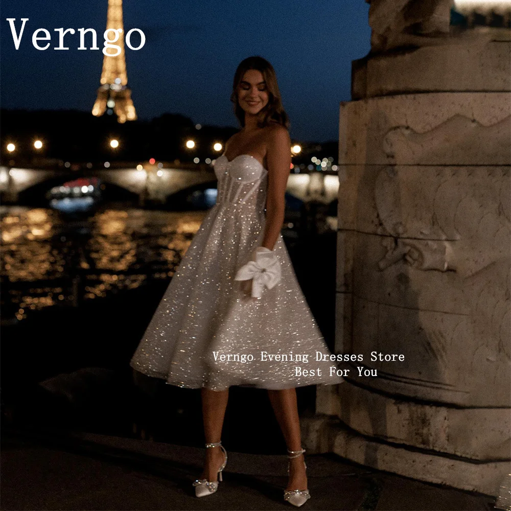 

Verngo Tulle Prom Gown Glitter Shiny Evening Dress For Women Spaghetti Straps A Line Prom Dress 2024 Night Club Party Dress