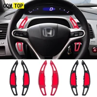 Para Honda Civic 8th Gen FD6 Jazz Fit 2008-2011 City/Insight 2007-2012 paletas de cambio de volante de coche extensión de cambio