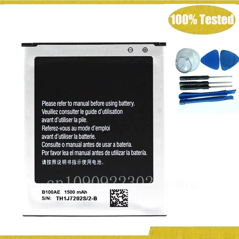 

Совершенно новый аккумулятор B100AE 1500 мАч для Samsung Galaxy Ace 3 S7270 S7272 S7260 S7262 G318 S7273, аккумулятор для мобильного телефона