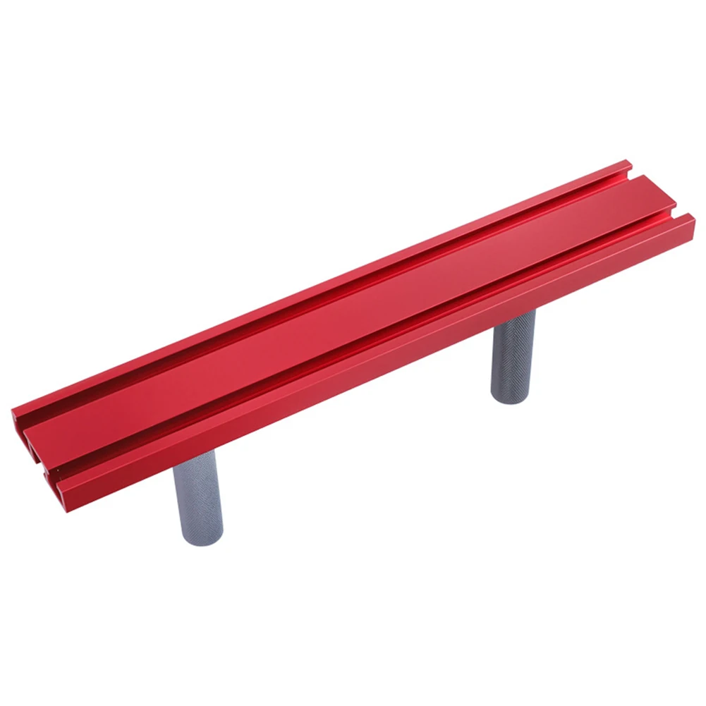 1920mm Aluminum Alloy Sliding Slot Fence Kit for Woodworking Tables Workbenches with Adjustable Clamping and Stop Blocks