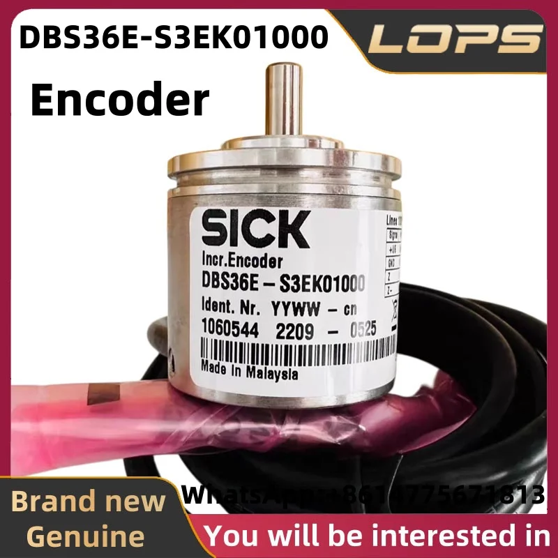 DBS36E-S3EK01000 1060544 SICK incremental encoder, brand new genuine, Spot supply, welcome to consult