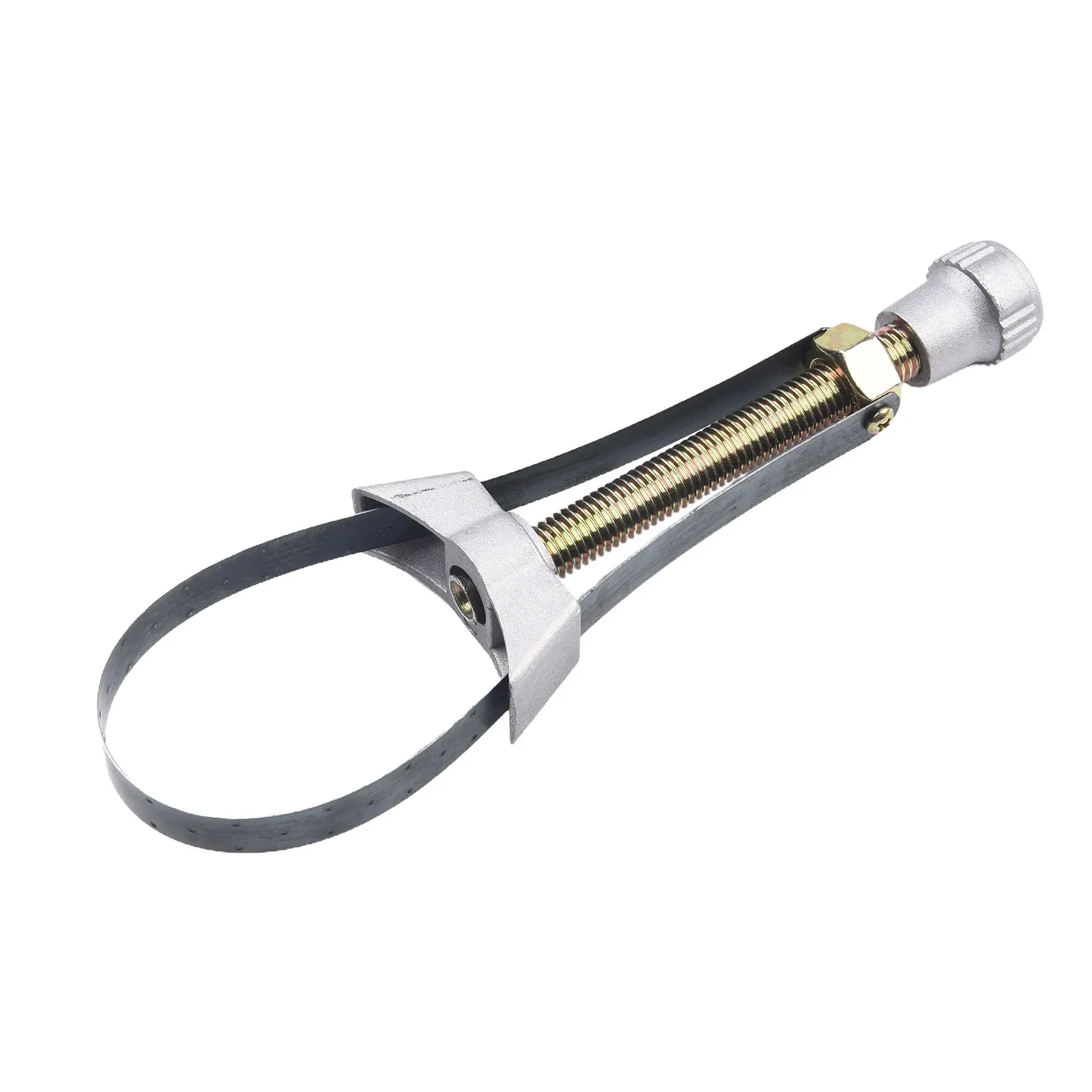 60mm To 120mm Steel Strap Wrench Car Auto Motorcycle Oil Filter Removal Tool Strap Wrench Diameter Adjustable Oil Filter Removal